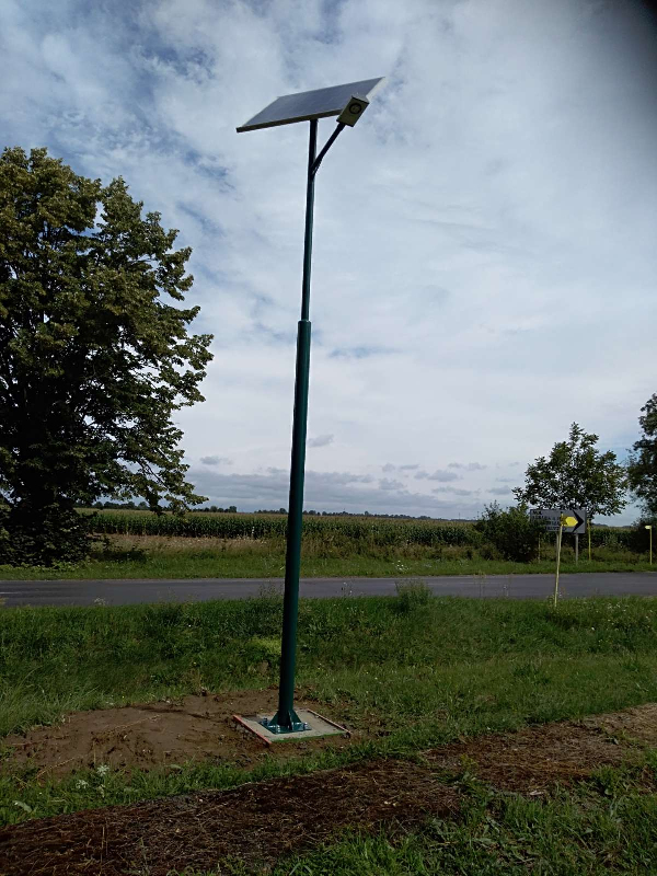 Dombóvár, field solar lighting