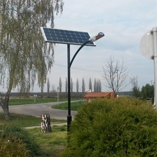 Ebergőc, solar field lighting