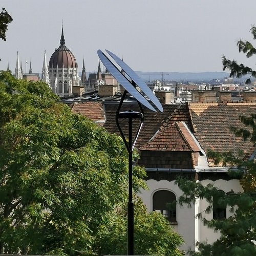 Budapest 1.district, Szaffi playground, „Félegyházi” solar powered outdoor lighting